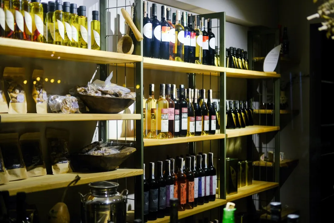 Specialty foods and wine retail