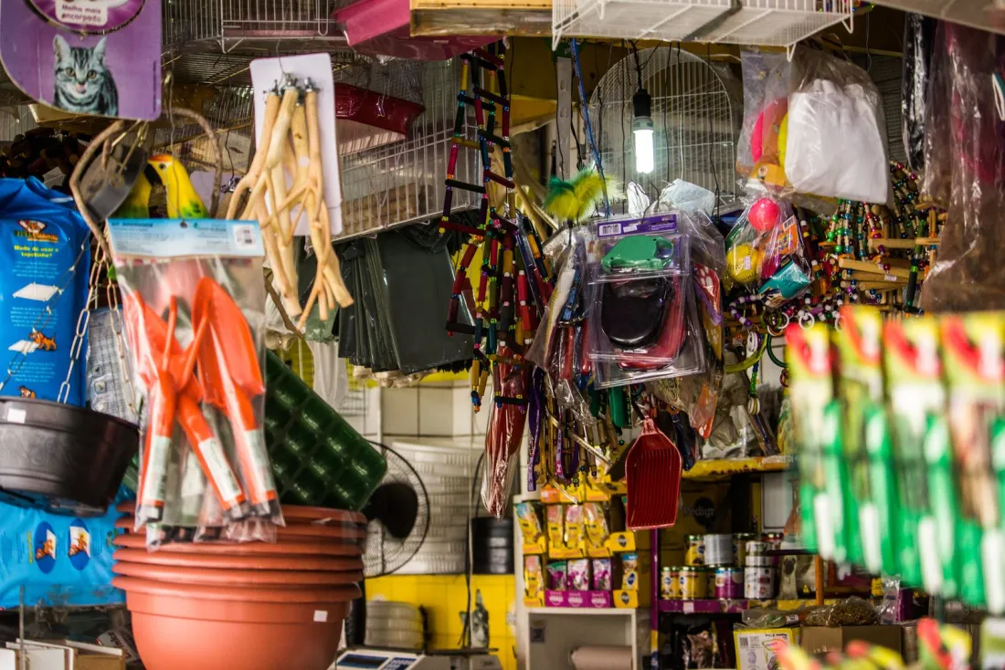 Farm and agricultural supply store interior