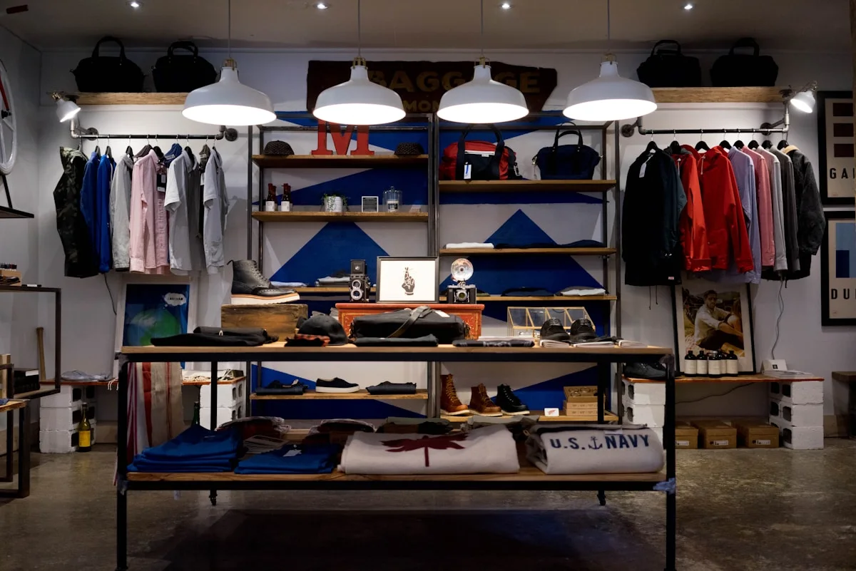 Specialty retail store interior